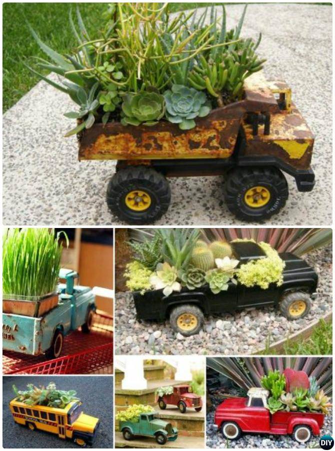 Creative Diy Garden Containers