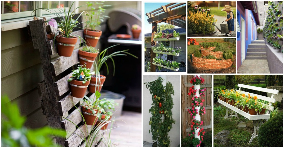 Clever Diy Vertical And Container Garden Ideas