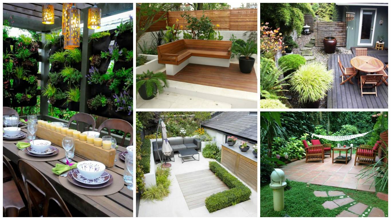 Small Garden Design Space