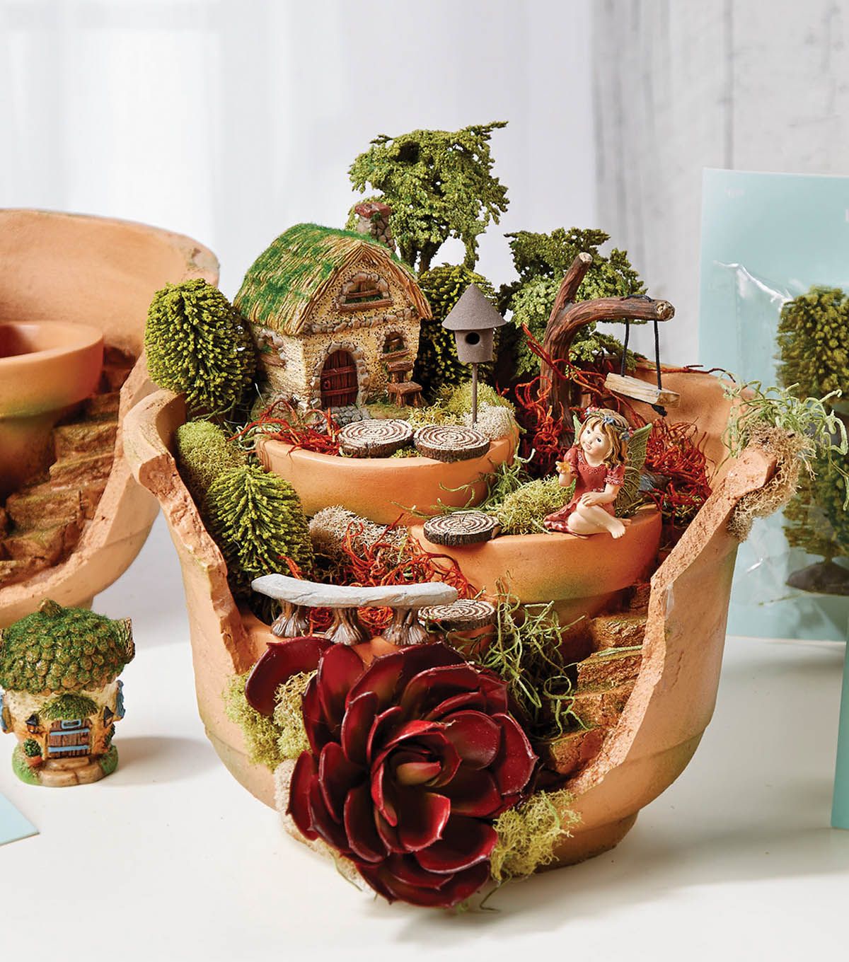 Diy Broken Pot Fairy Garden Ideas