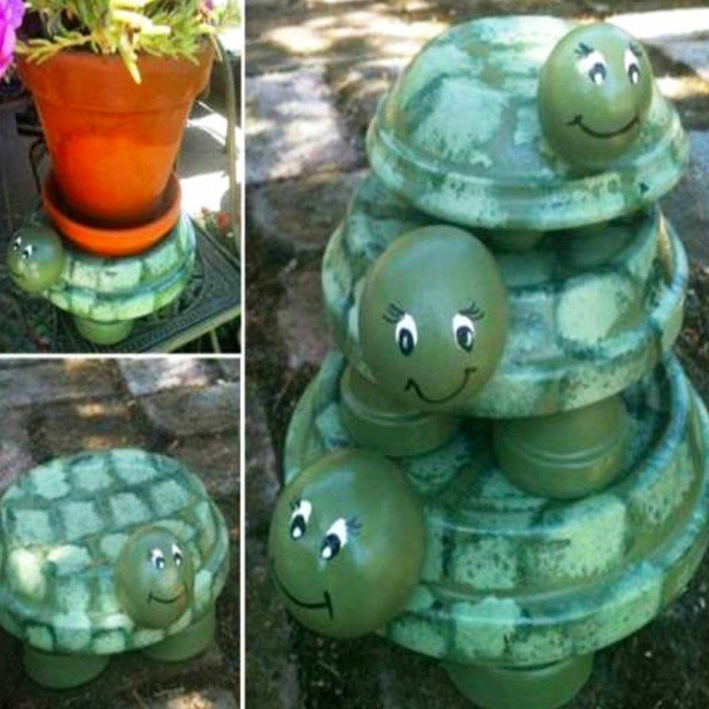 Garden Pots Ideas Clay Pot Crafts