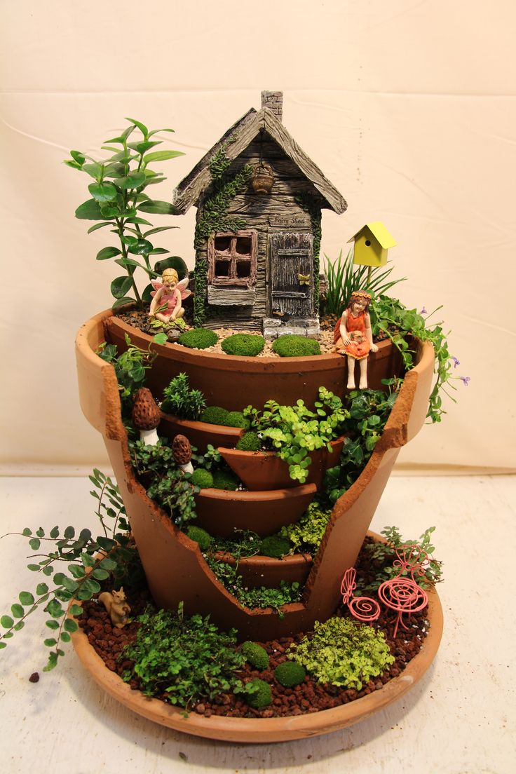 A Pot Mini Fairy Garden