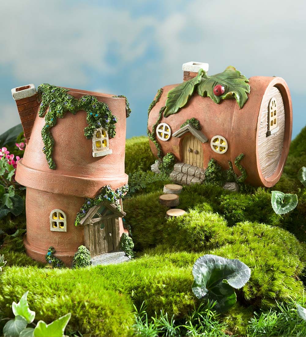 Terra Cotta Pot Fairy Garden