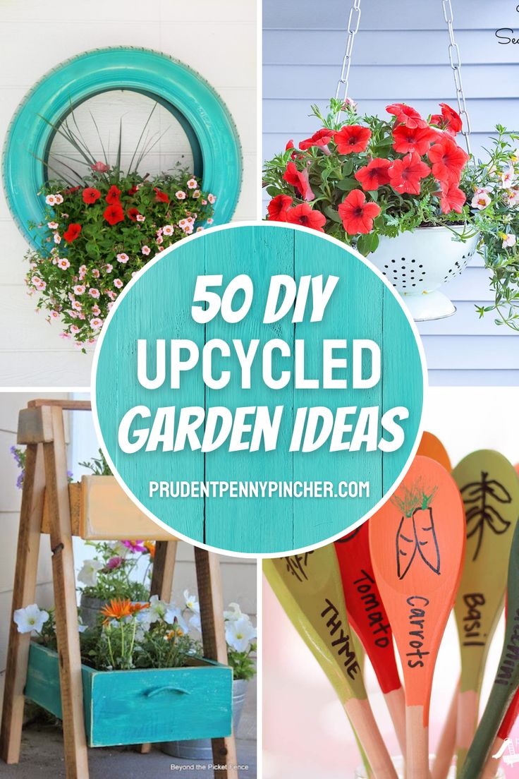 19 DIY Upcycled Garden Ideas You Must Look SharonSable