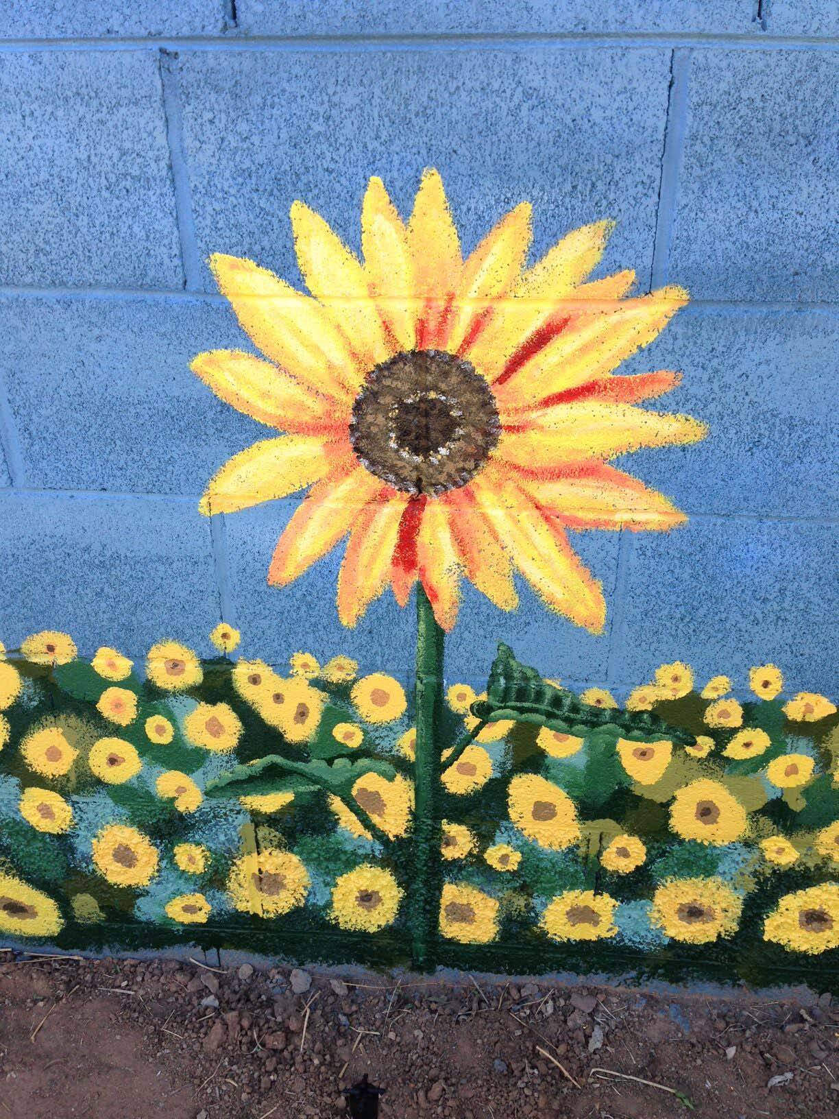 The Sunflower Mural