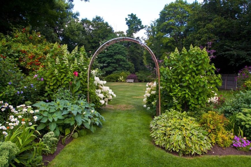 Large Rural Garden Accent Garden Designs