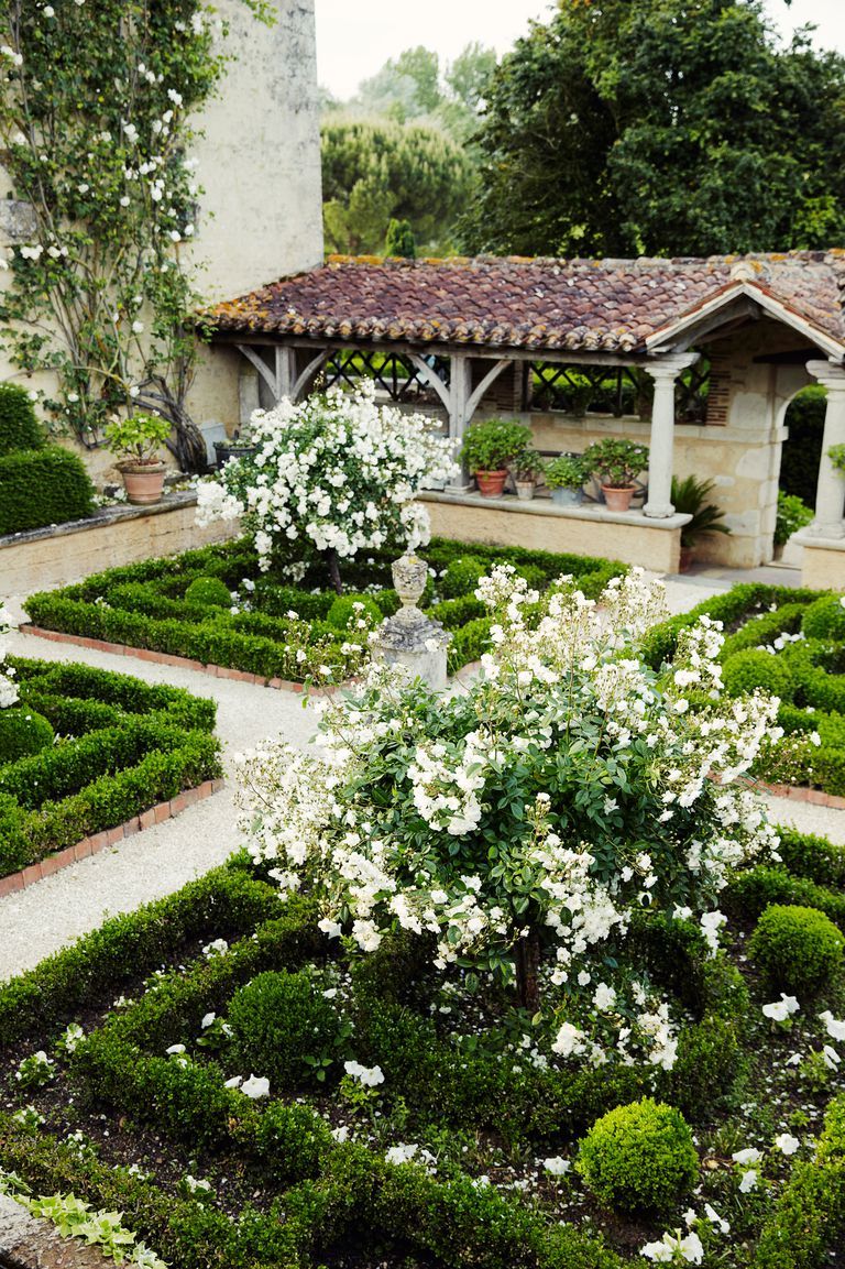 Modern French Country Garden Decor Ideas