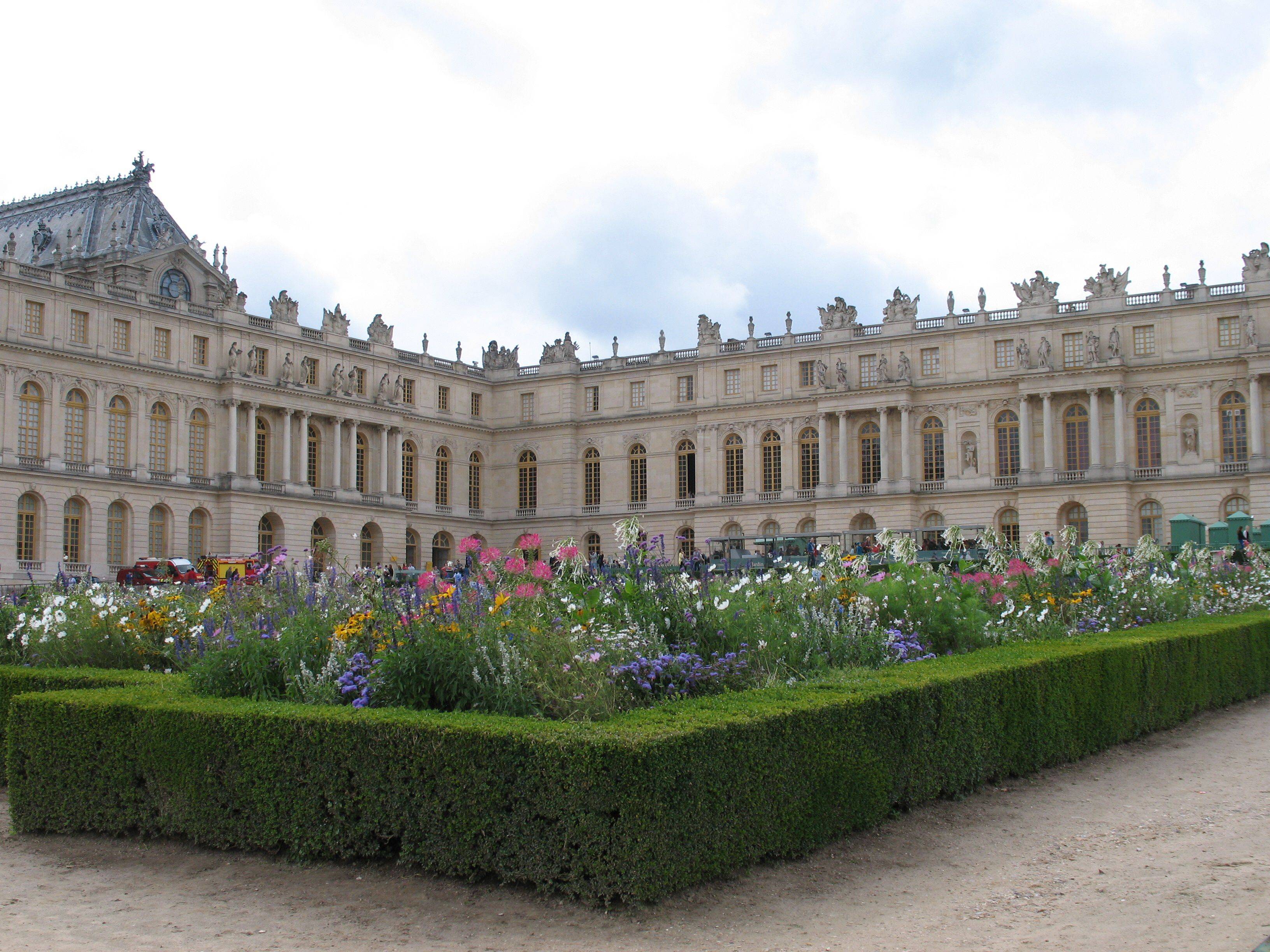 French Pavillion Gardens Versailles