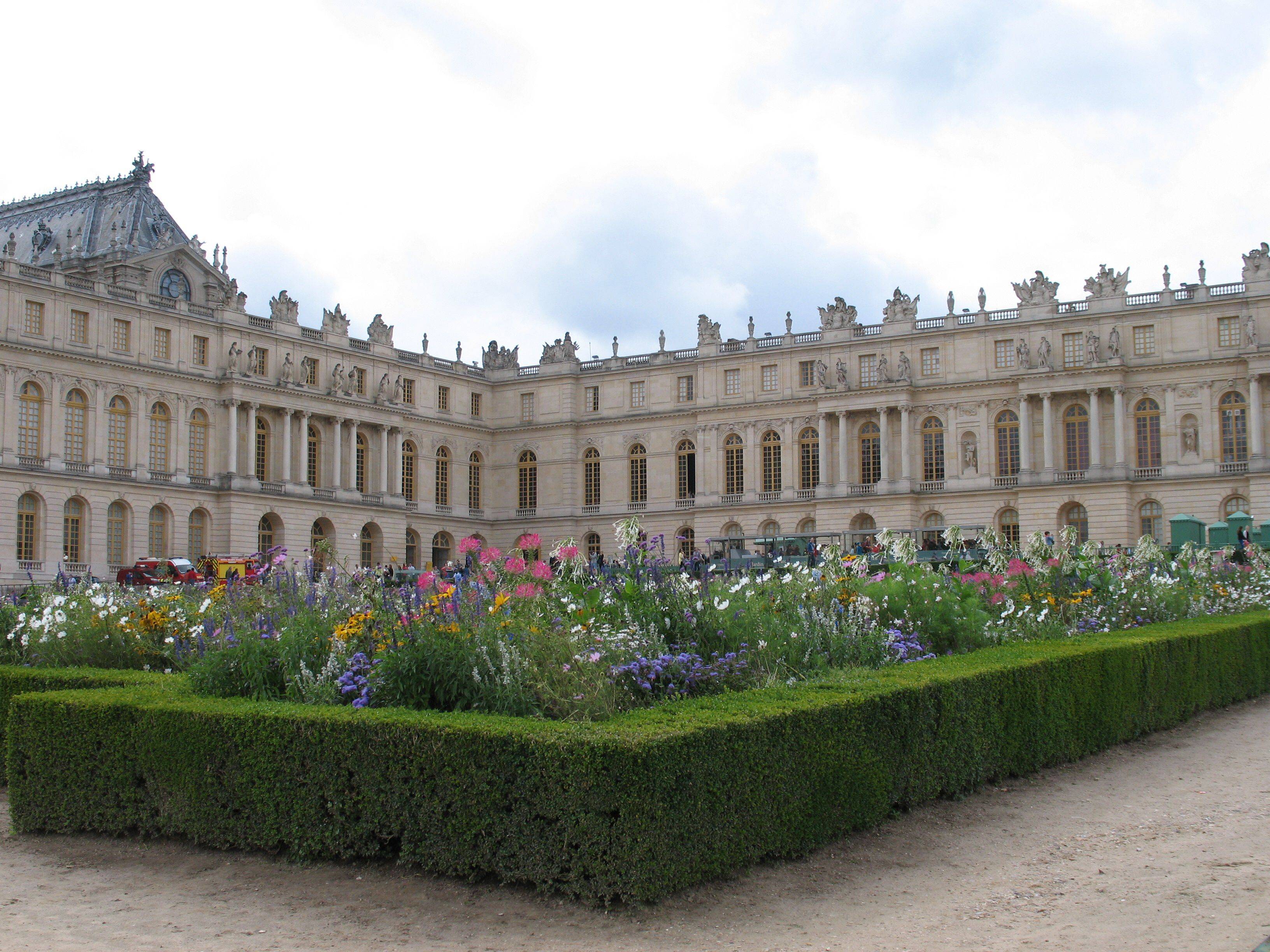 French Pavillion Gardens Versailles