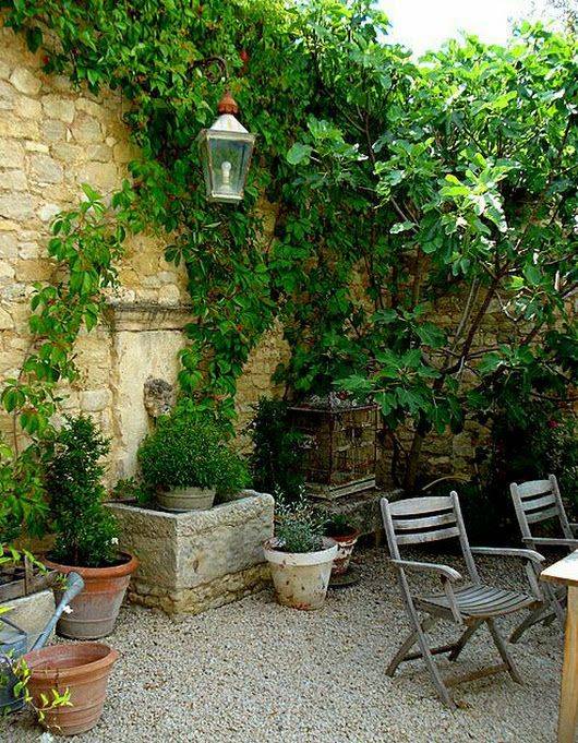 A French Courtyard