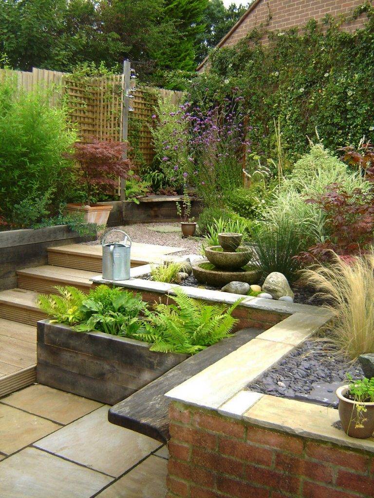 Inspiring Suburban Gardens Small City Garden