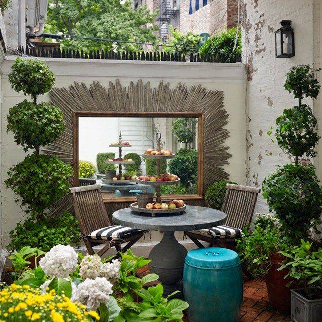 Rowhouse Backyard Urban Garden Design