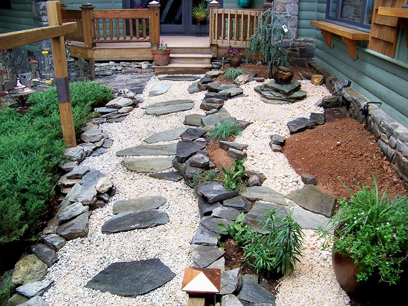 Creative Design Rock Garden