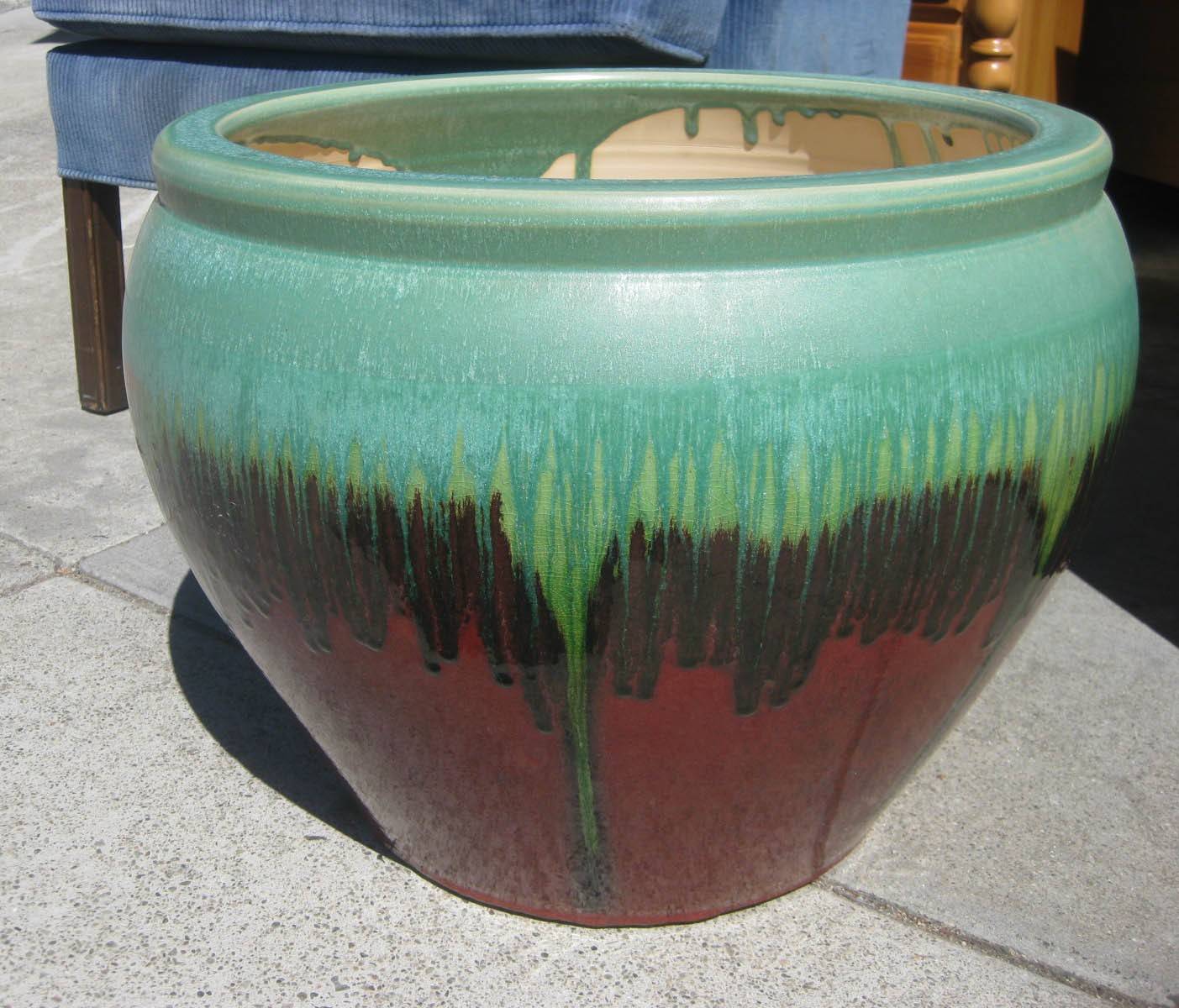 Mint Green Pastel Cylinder Heritage Garden Pots