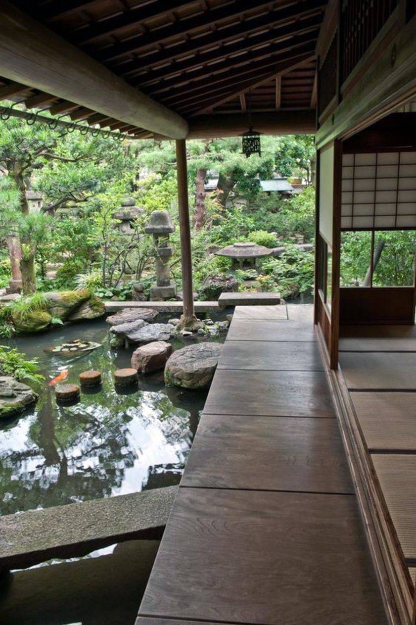 Cozy Japanese Courtyard Garden Ideas