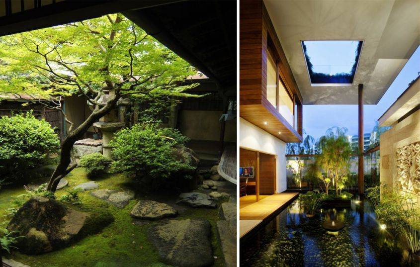 Unfamiliar Japanese Water Garden Design