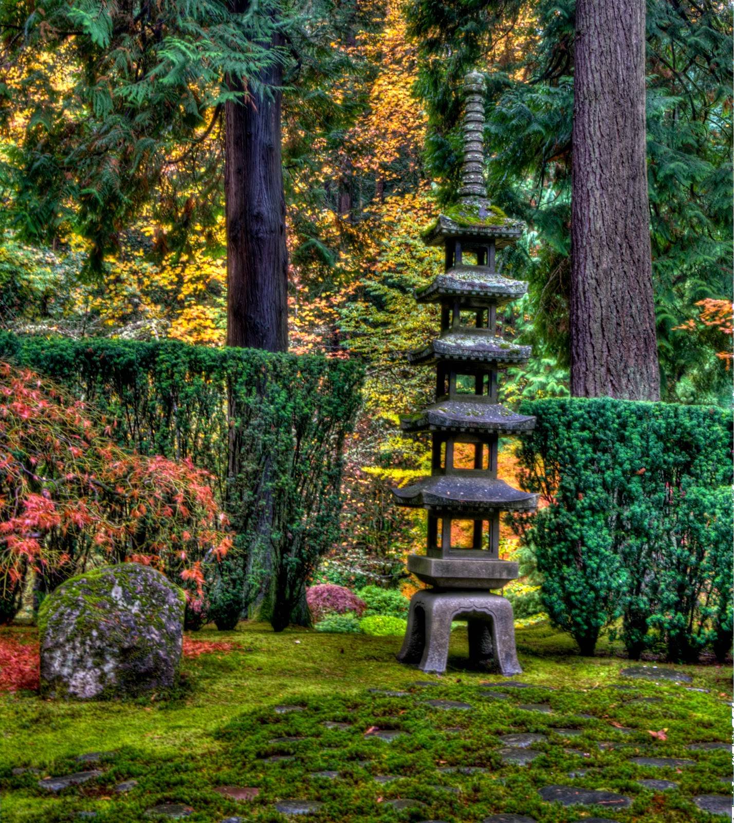 Portland Oregon Japanese Gardens