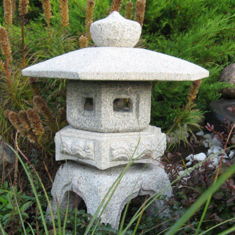 Garden Ornament Pagoda Statue Japanese Stone Lantern Concrete