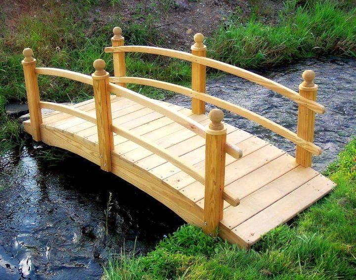 Wooden Garden Bridge Ideas