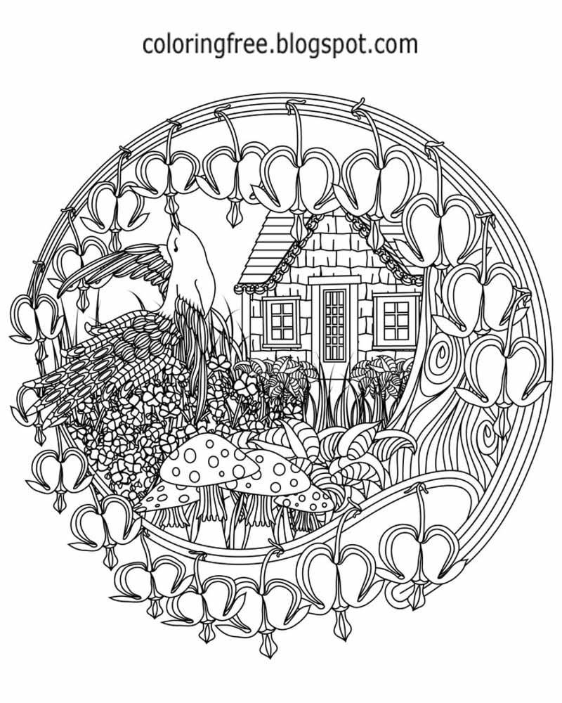 Secret Garden Coloring Book Ideas