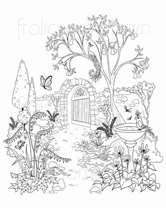 Secret Garden Coloring Book Heart Personalized Wedding Ideas We Love