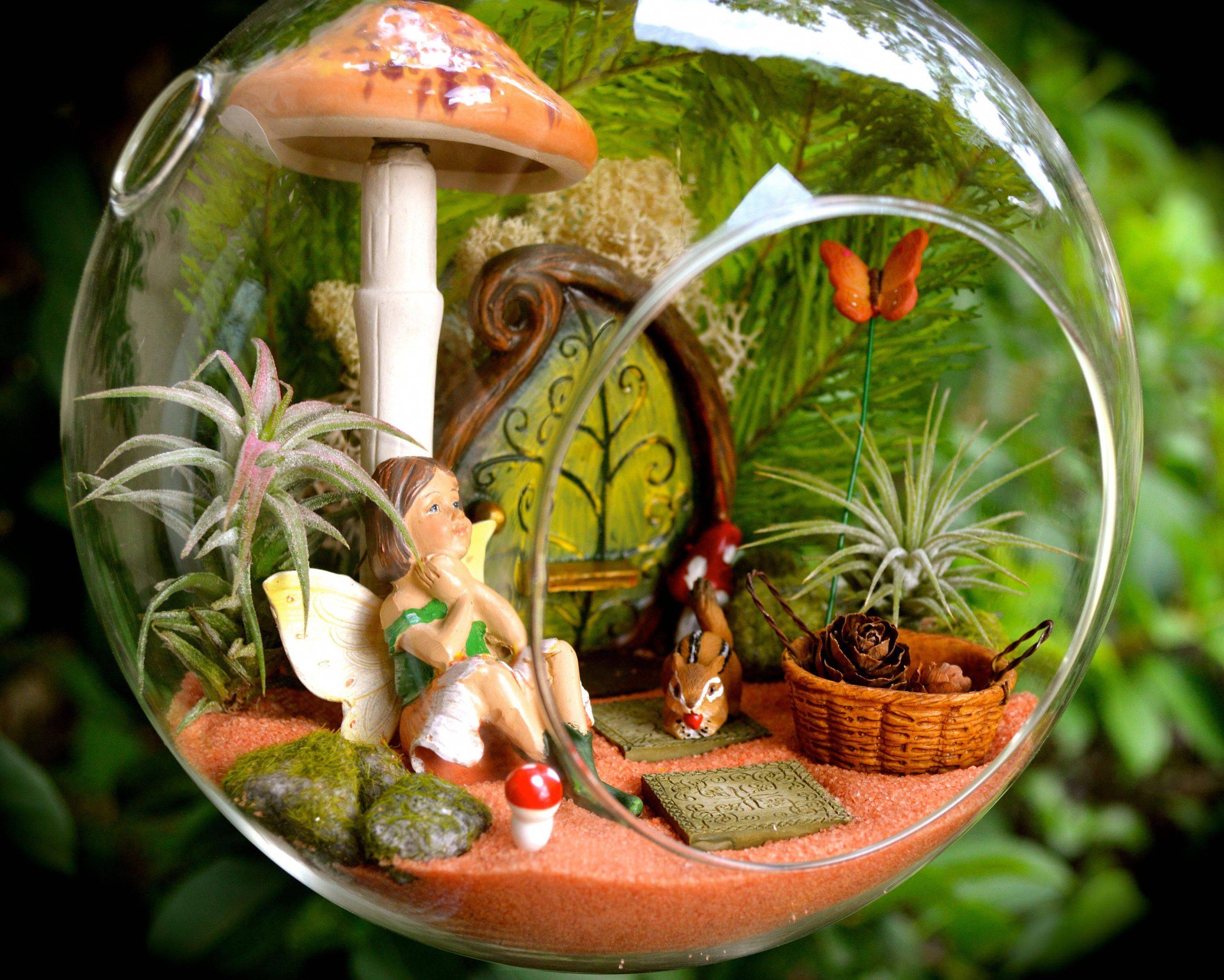 Terrarium Fairy Gardenfairy Gardening Fairy Terrarium