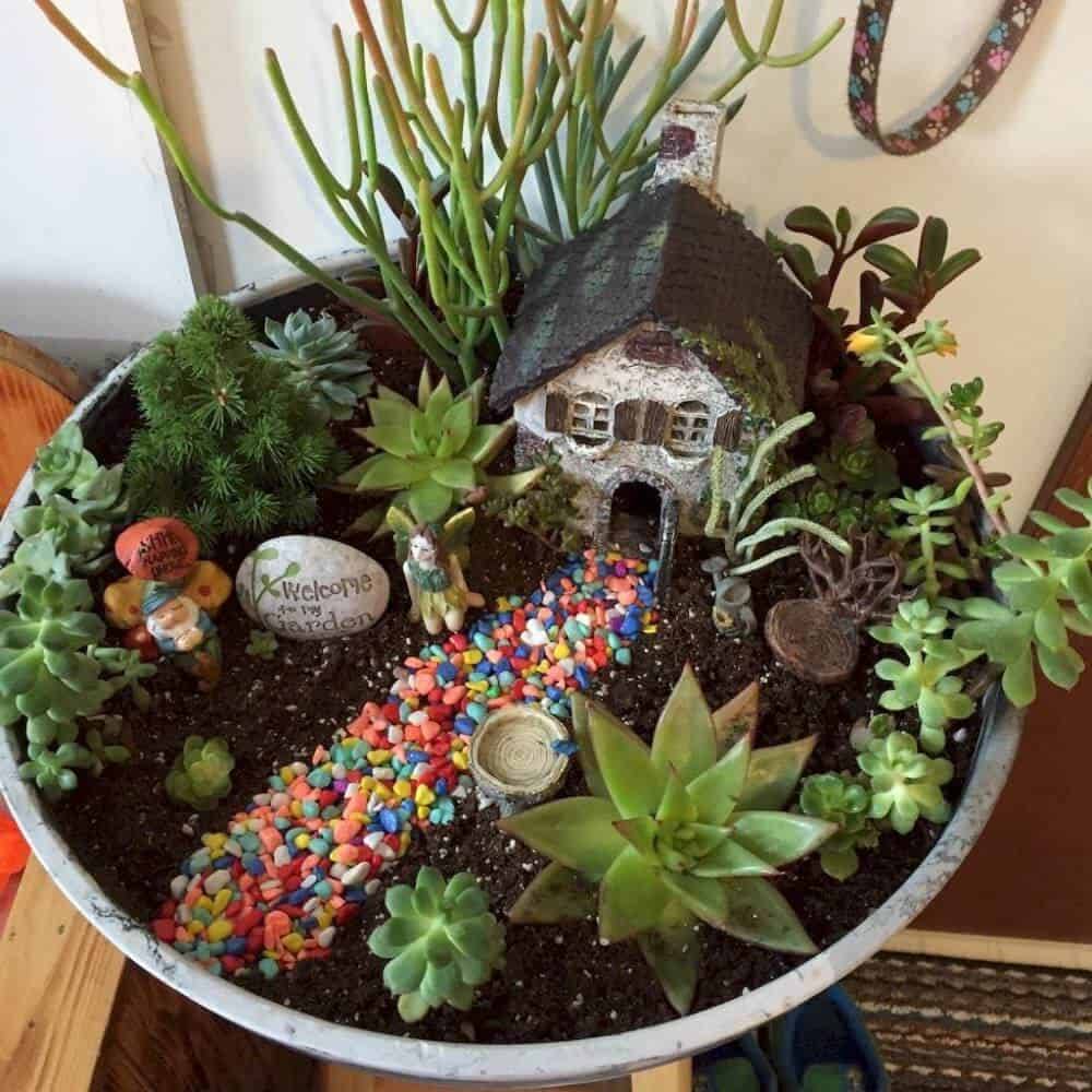 Beautiful Diy Fairy Garden Design Ideas Succulents