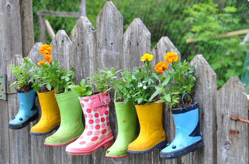 Recycled Backyard Ideas