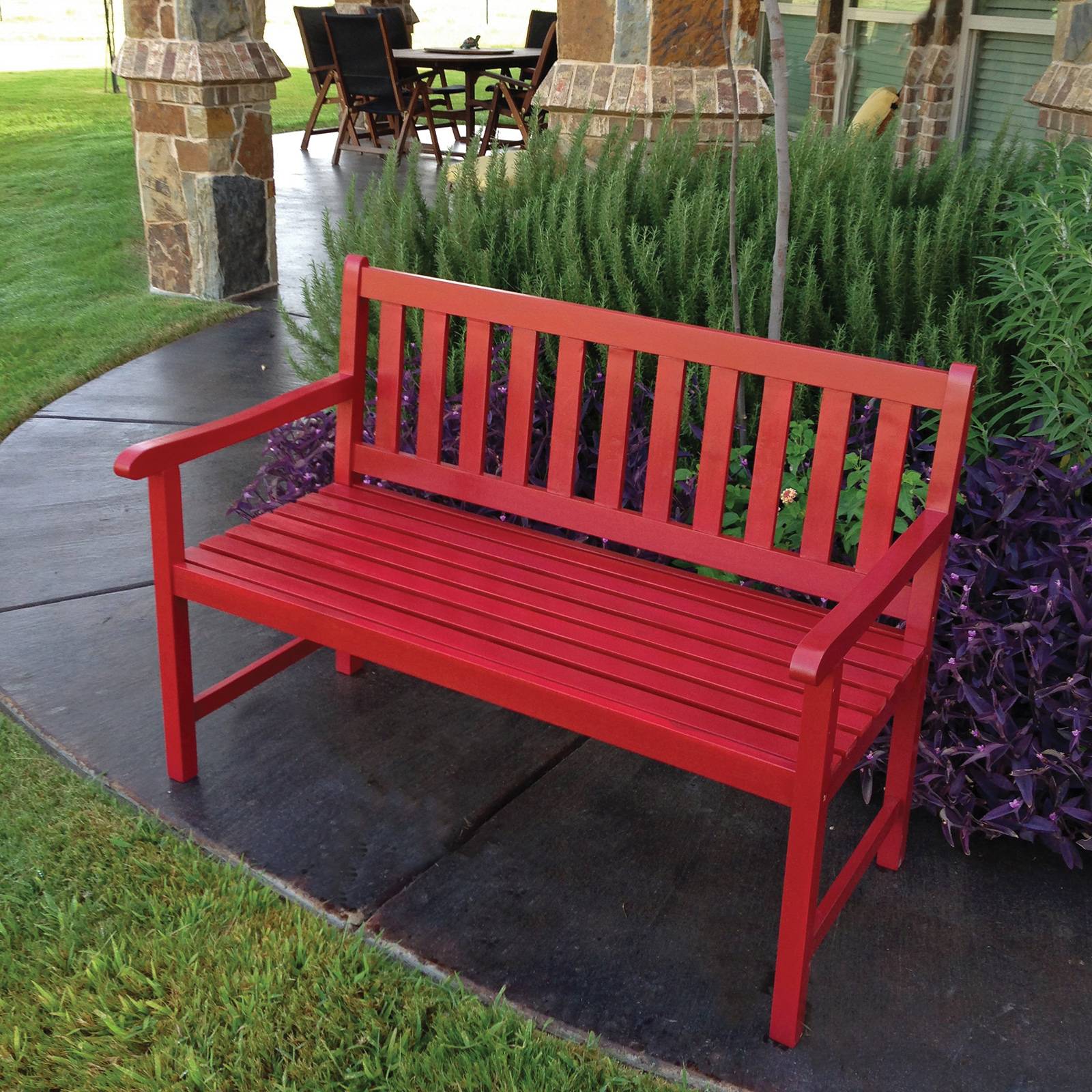 20 Painted Garden Benches Ideas You Must Look SharonSable