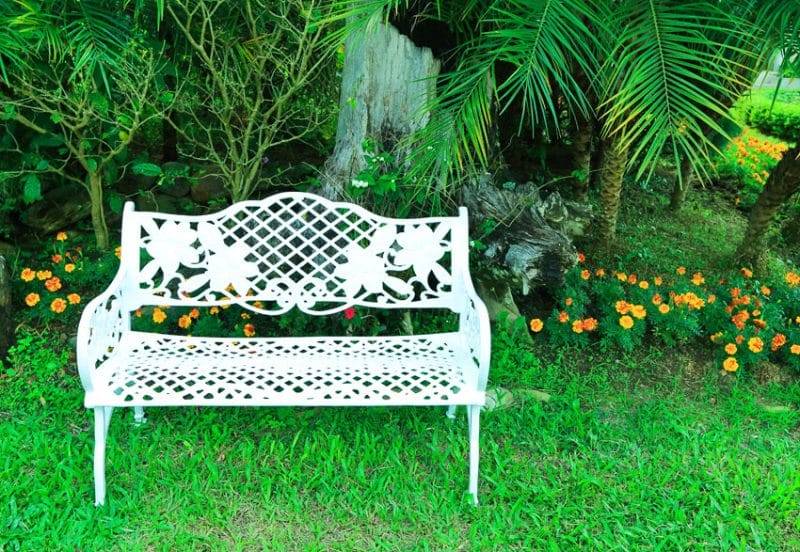 The Garden Bench Painted Garden Furniture