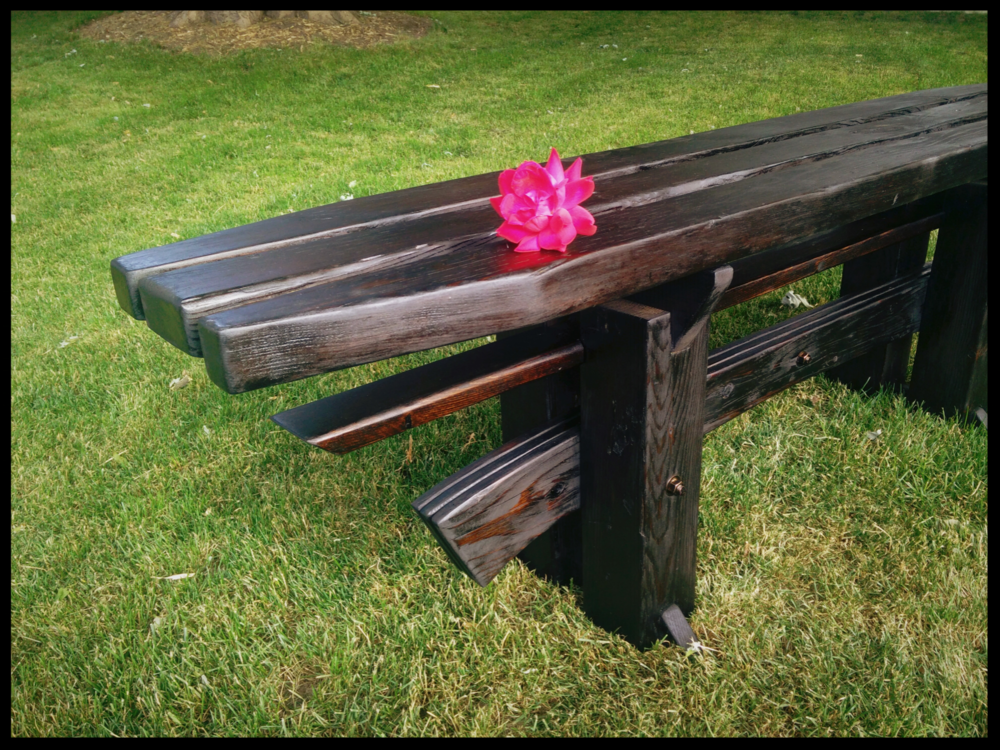 Reclaimed Wood Japanese Style Garden