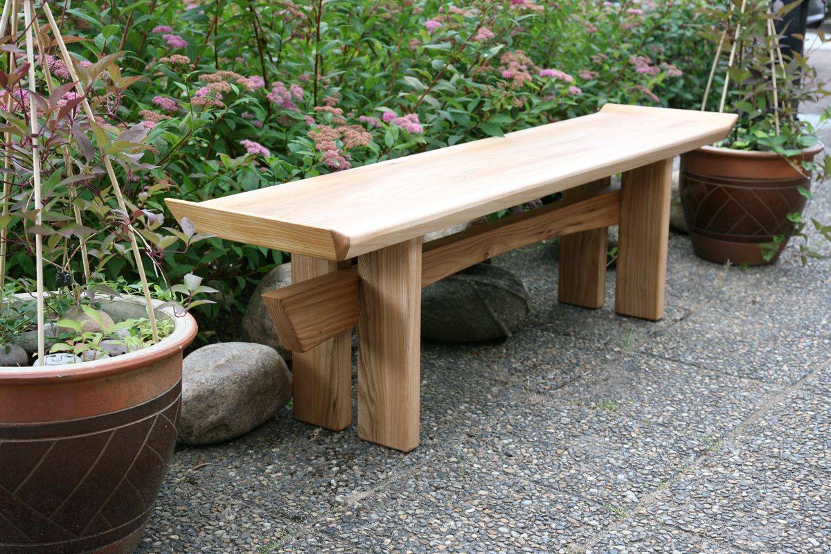 Concrete Garden Bench