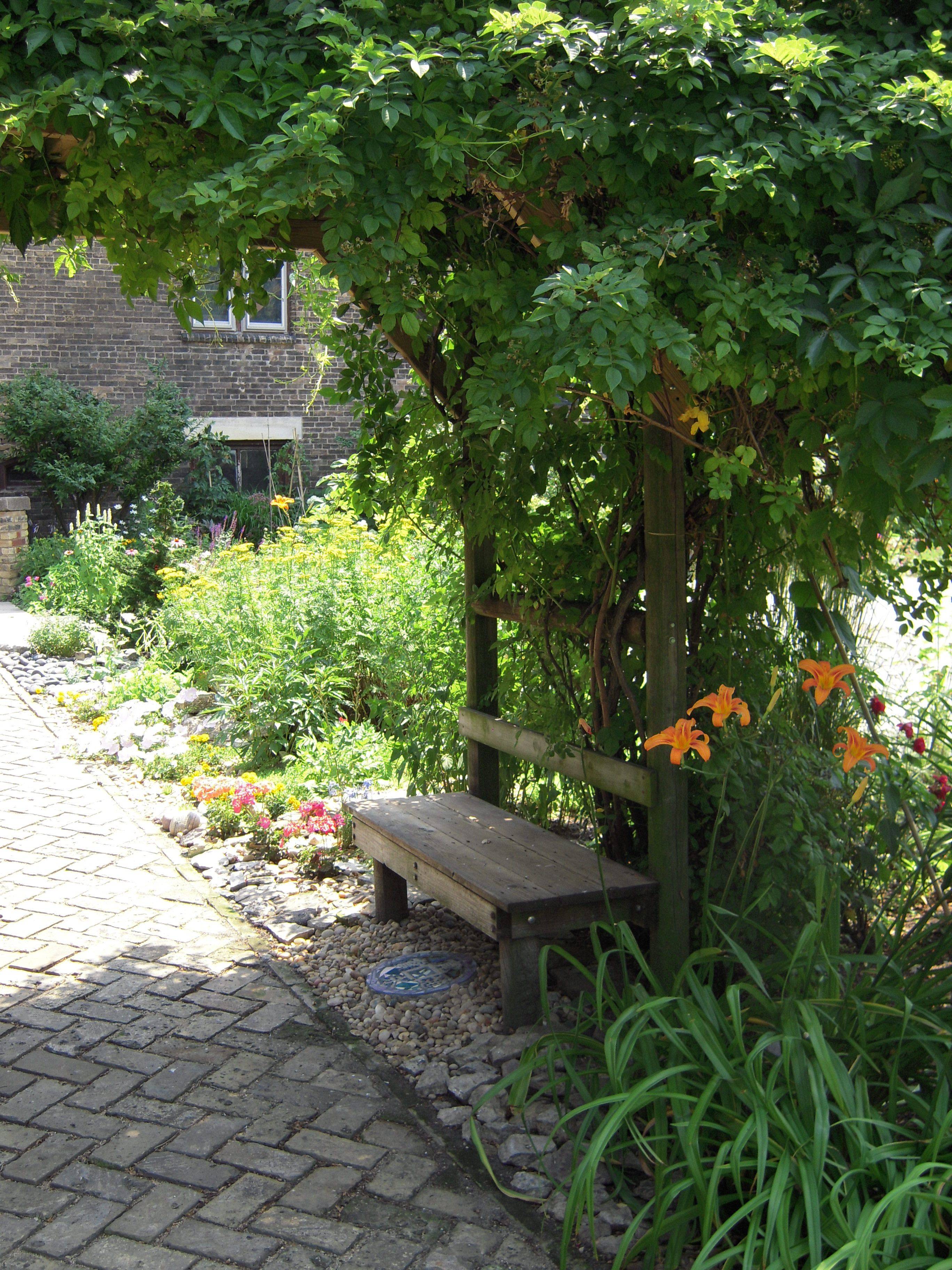 Vintage Wooden Garden Benches Modern Patio