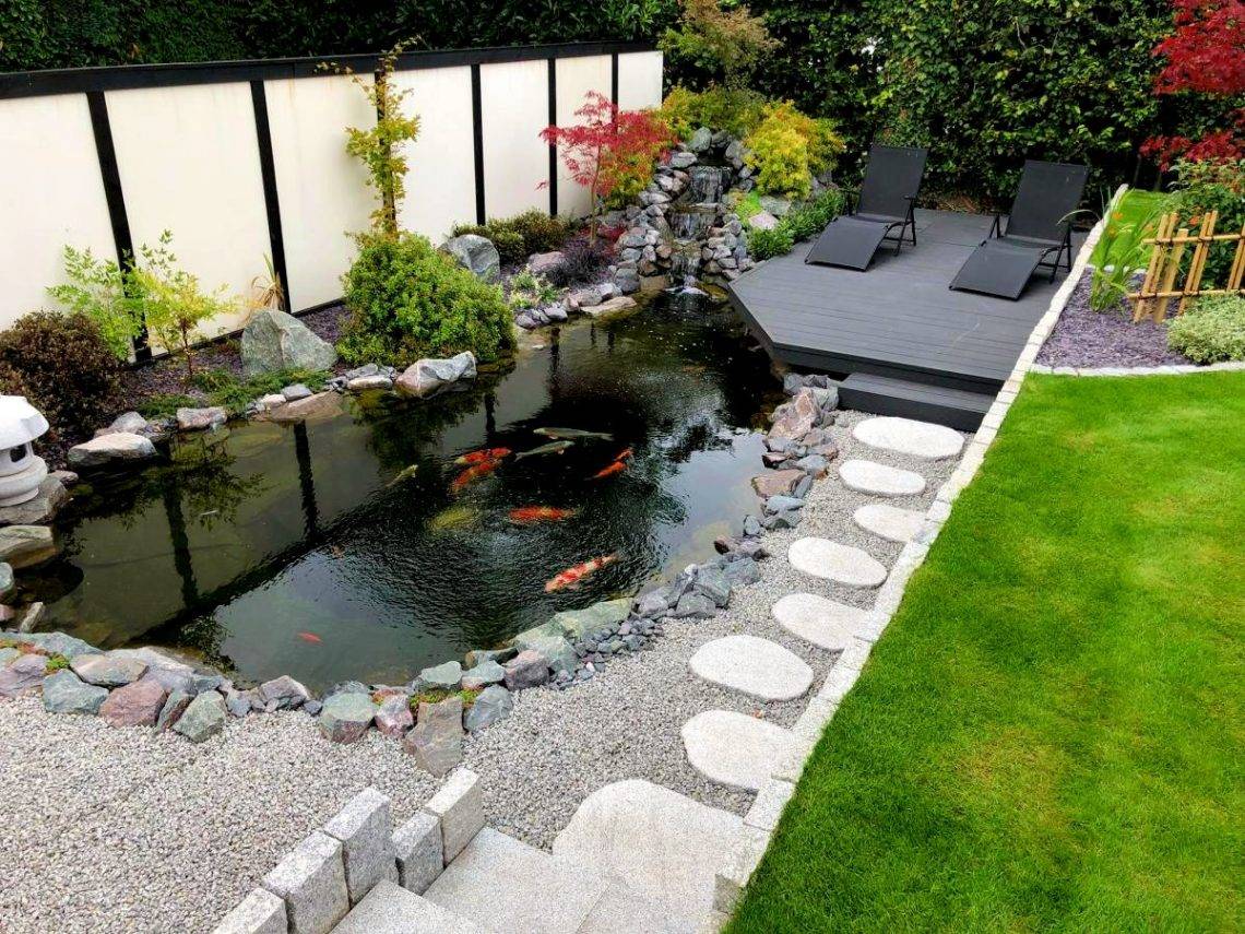 Ideasforgardenandlandscapedesignbeautiful Fish Pond Gardens