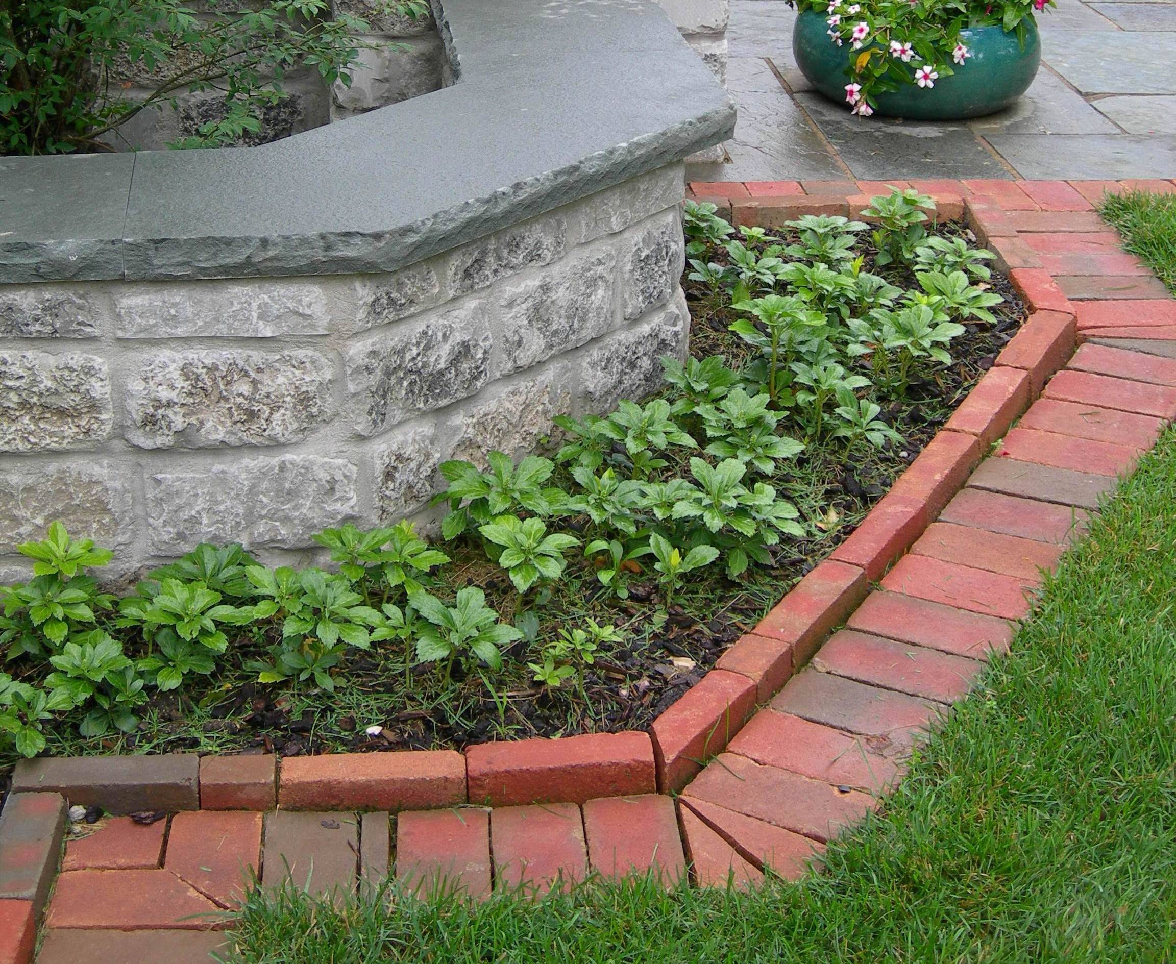 Cinderblockgarden Textured Curb Decorative Landscape