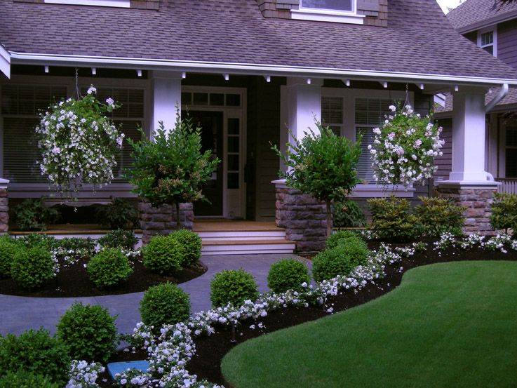 Simple Front Door Decor Landscape Design