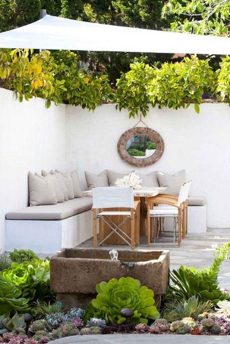Private Small Courtyard Garden Design Ideas Decoradeas
