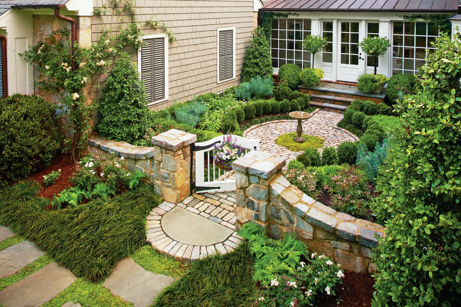 Private Small Courtyard Garden Design Ideas
