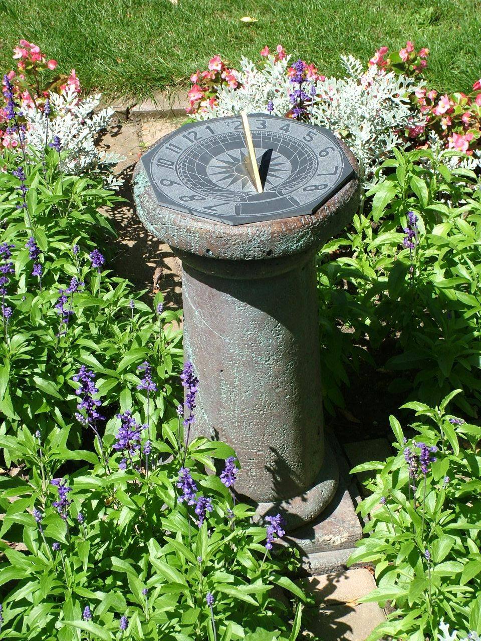 16 Garden Sundial Ideas For This Year | SharonSable
