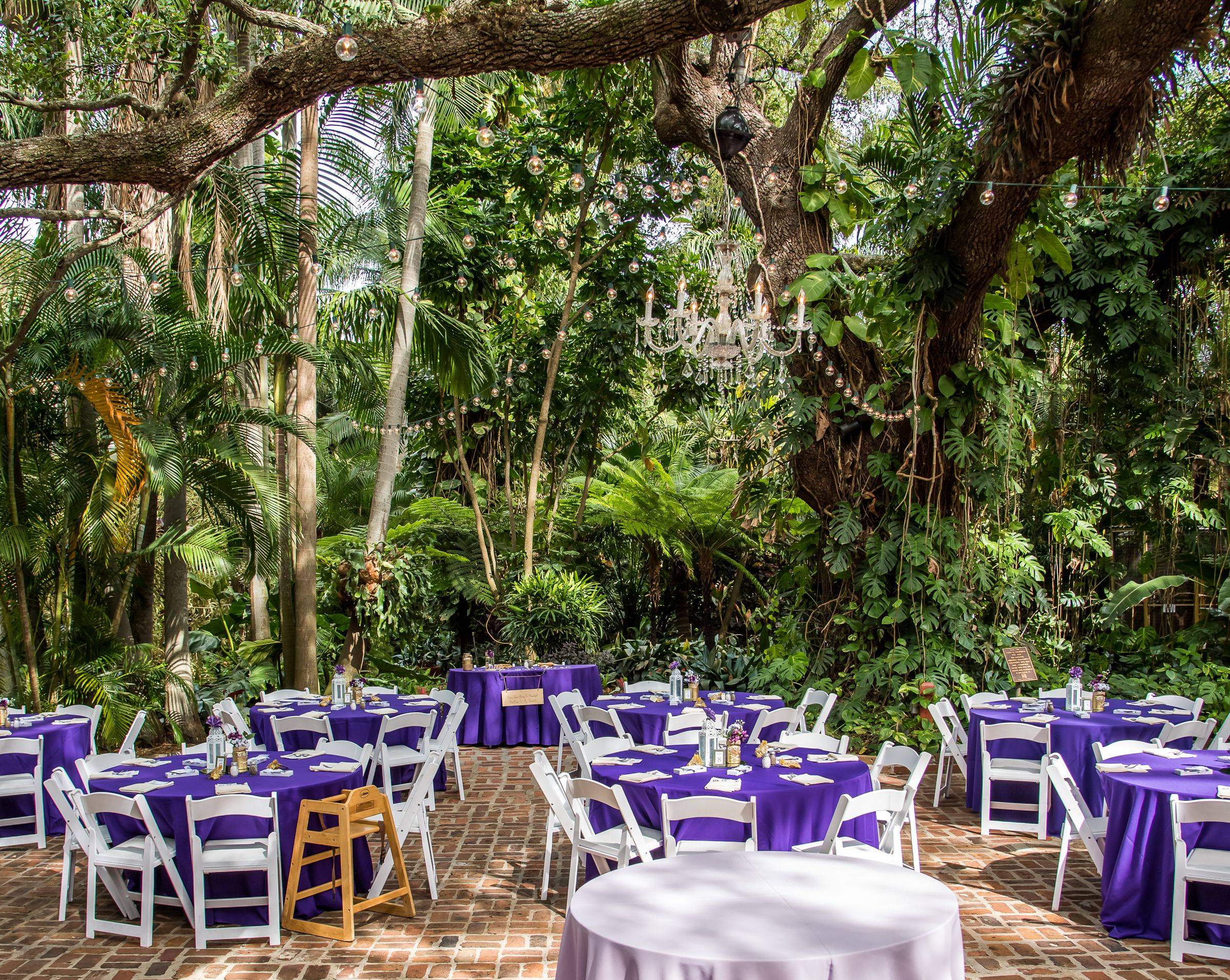 Bright Sunken Gardens Wedding
