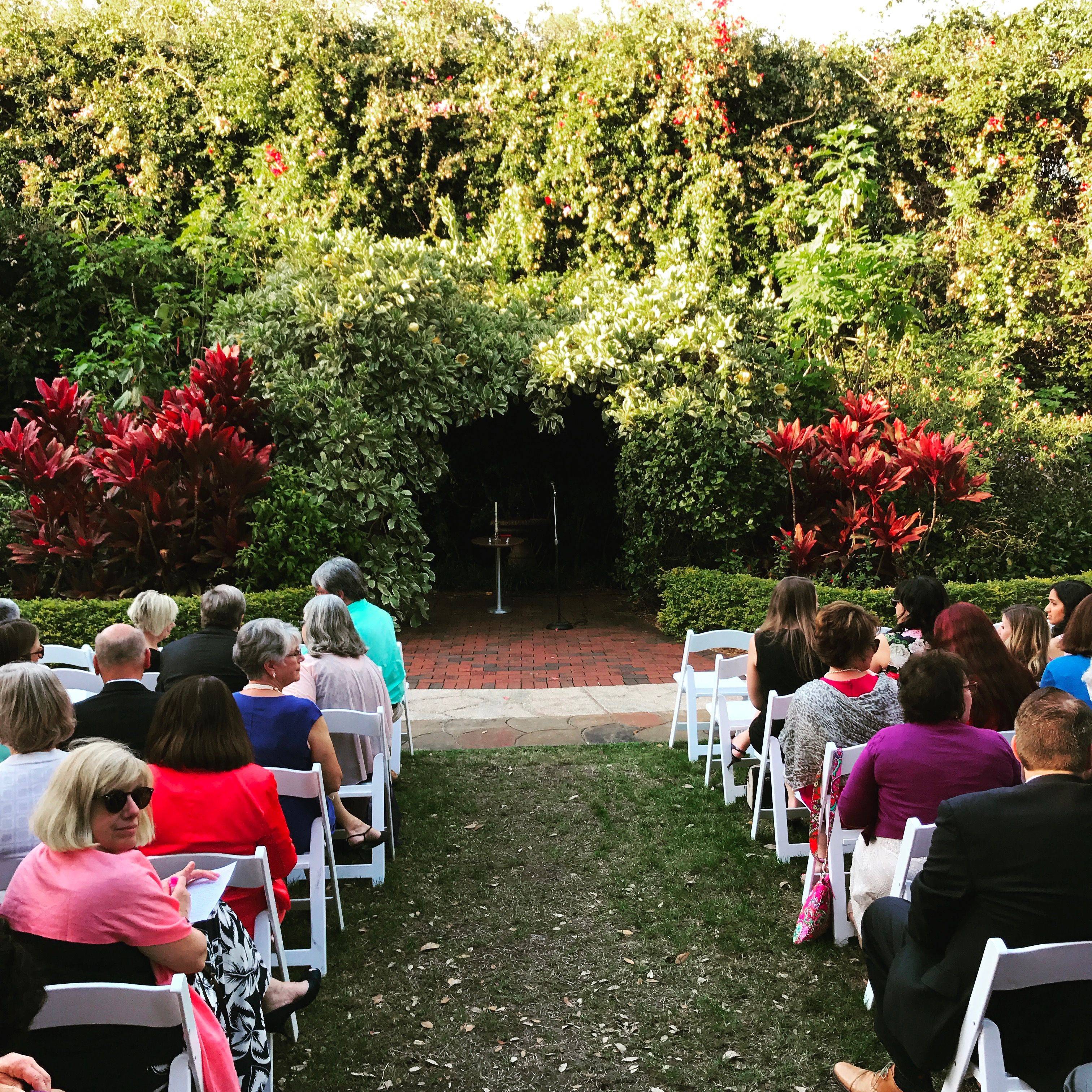 A Sunken Gardens Wedding