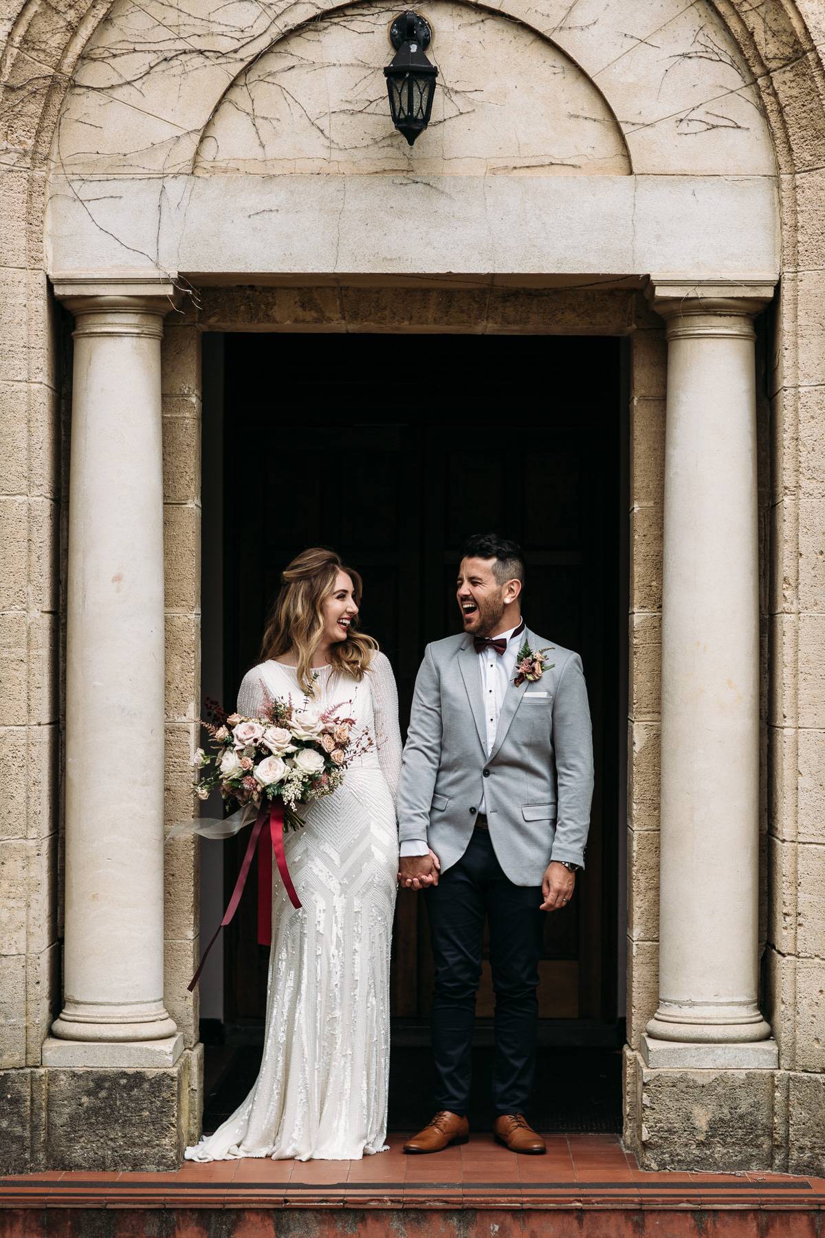Simple Sunken Gardens Wedding Ceremony