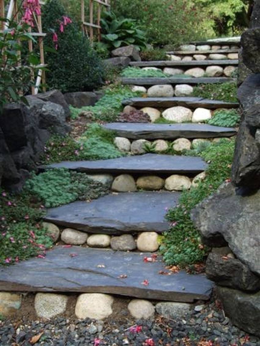 Gorgeous Garden Stone Steps That Will Amaze You