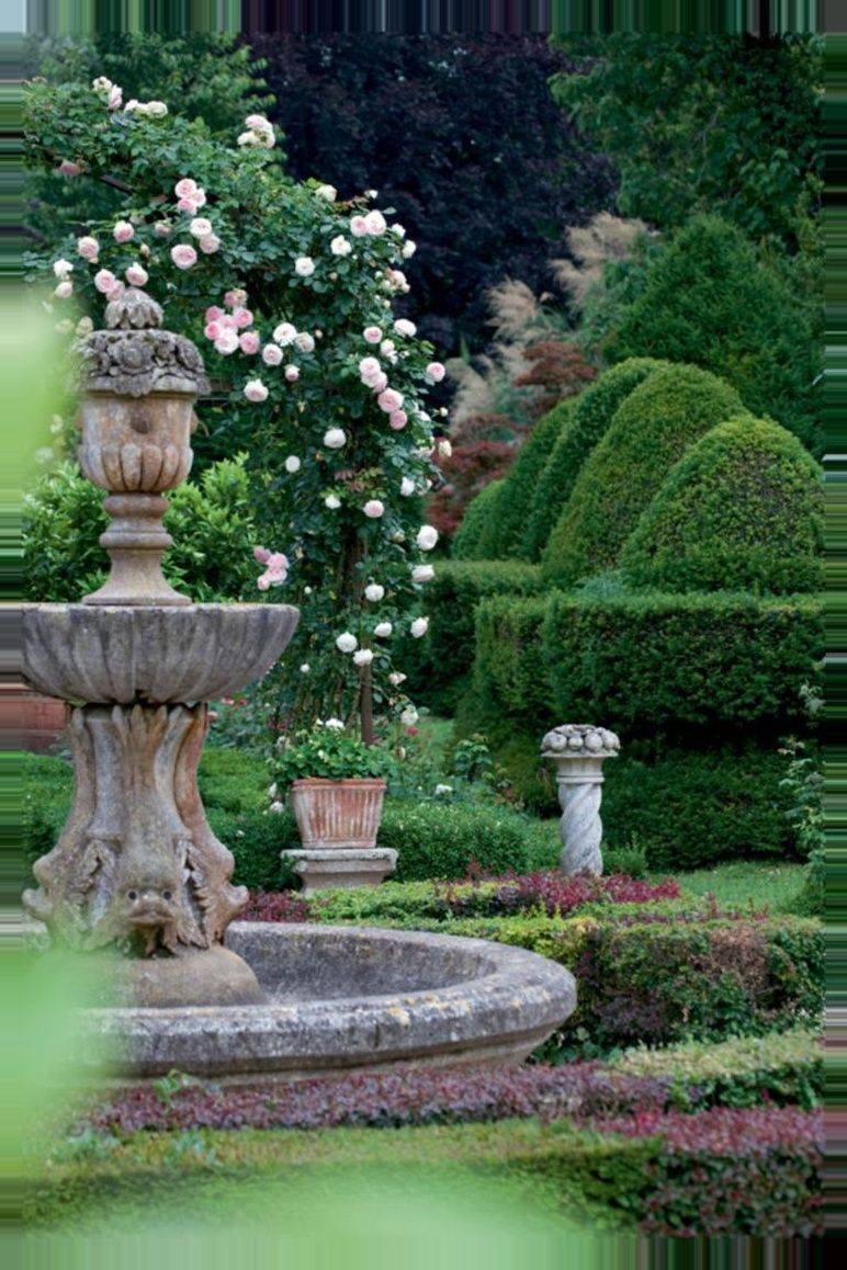 Dorable Fountain Garden Gardentinecom English Garden Design