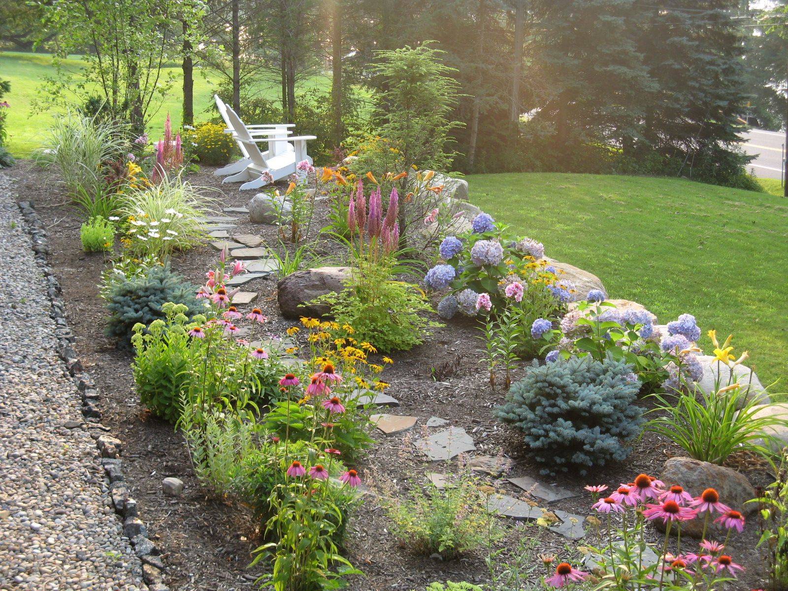 Creative Diy Rain Garden Steps