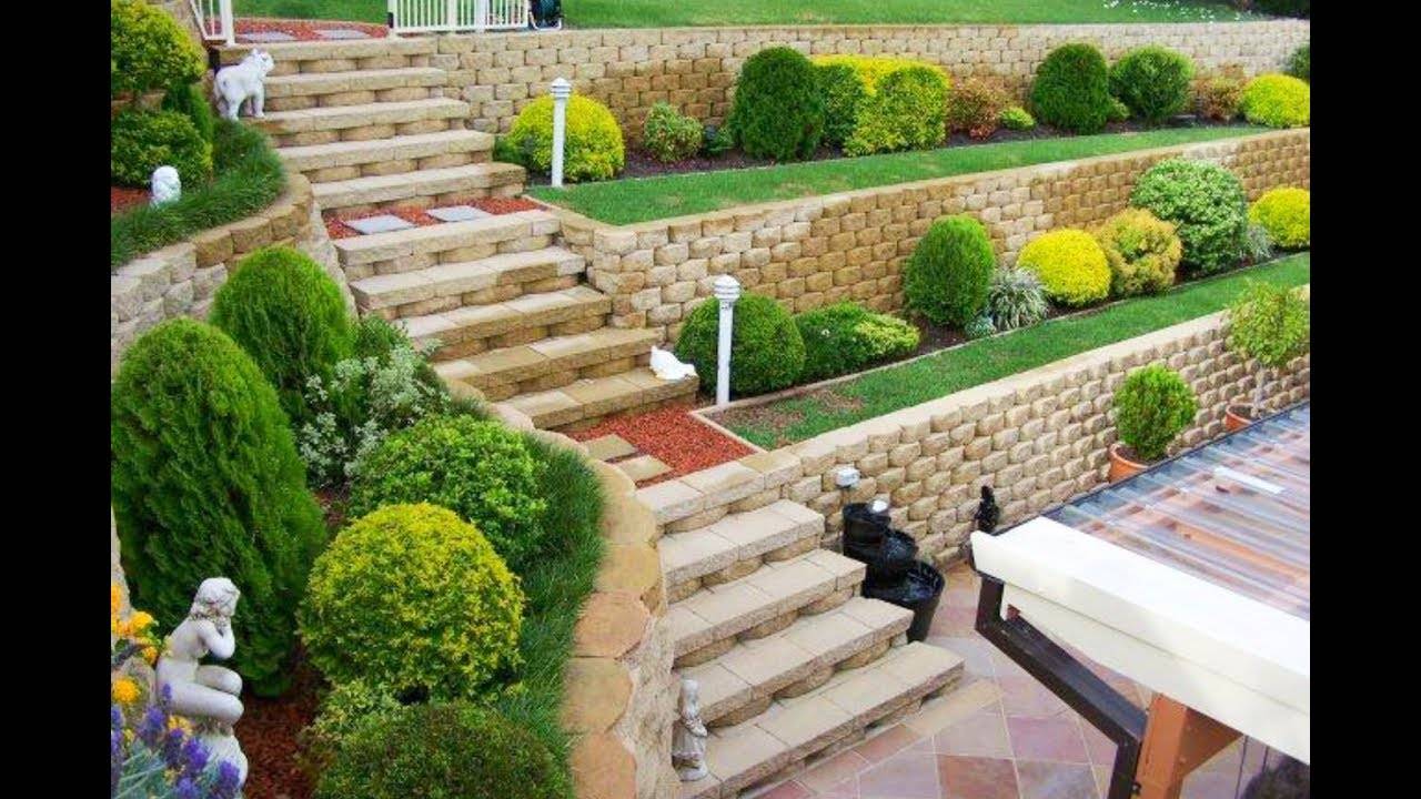 Backyard Retaining Wall Ideas