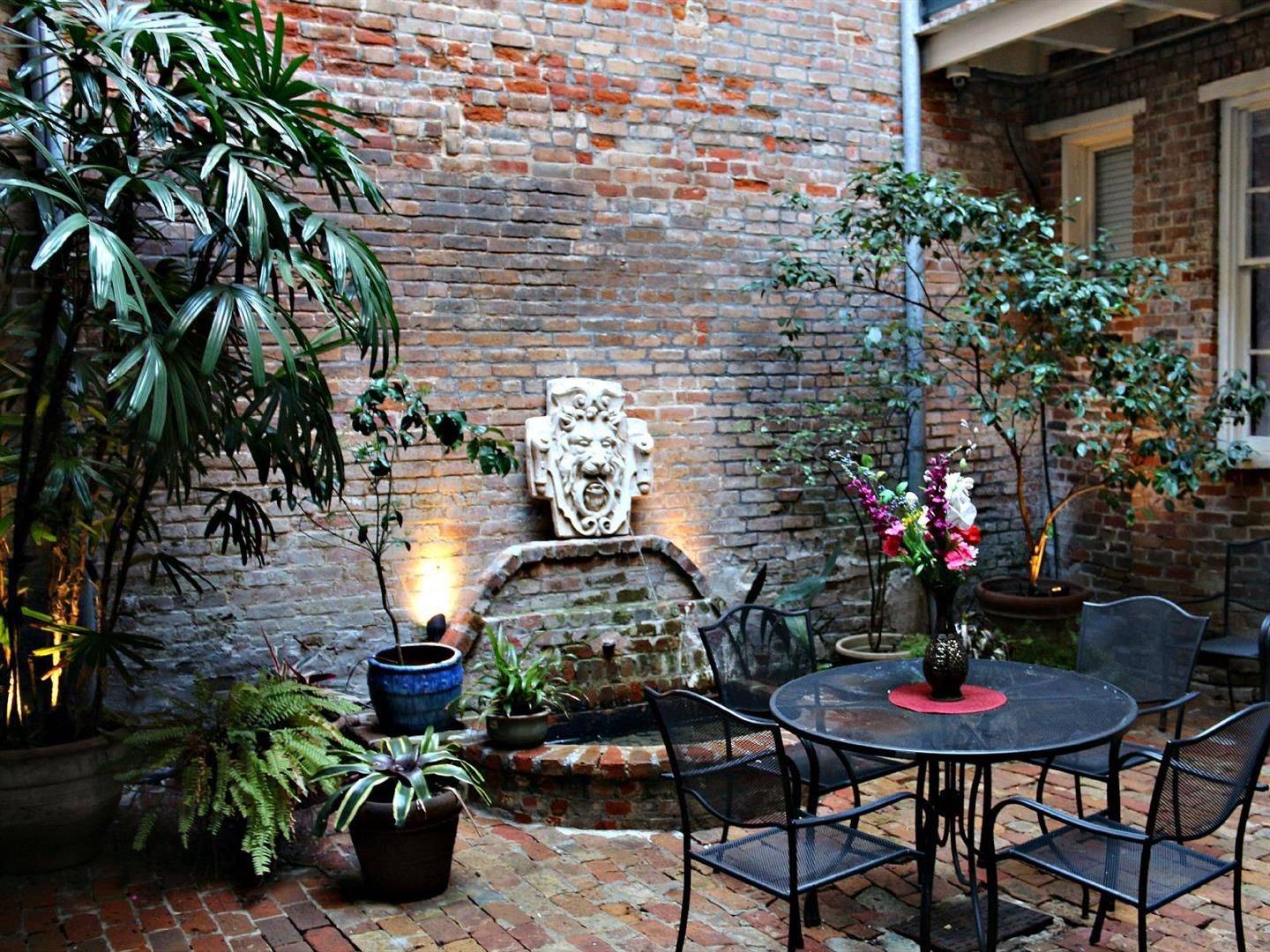 French Quarter Courtyard