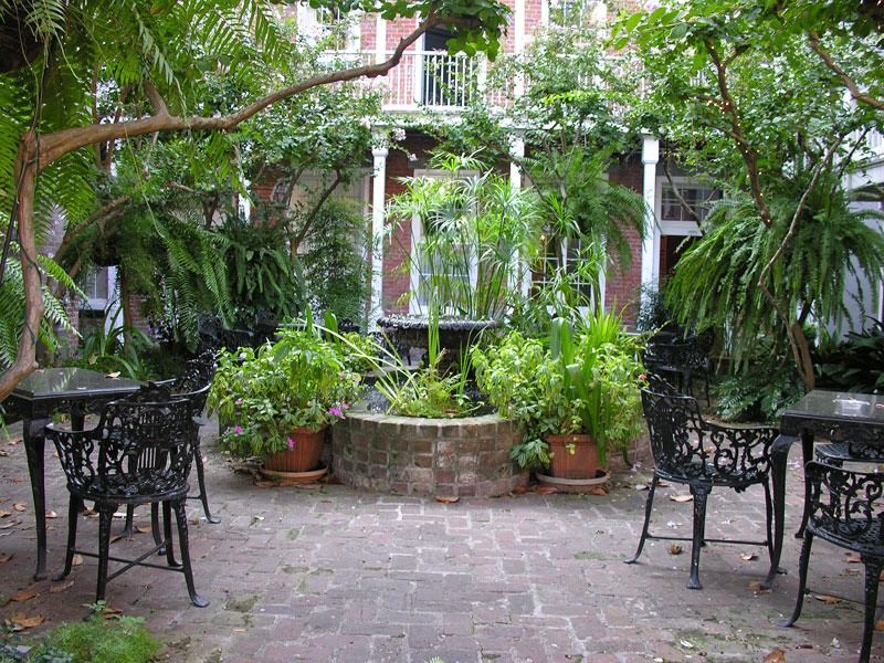 The French Quarter Courtyard Garden