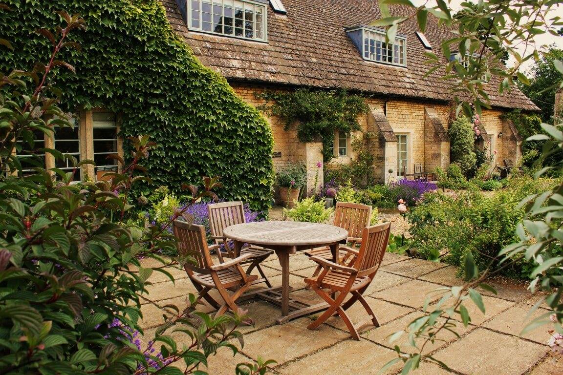 Italian Garden Style Courtyard Gardens Design