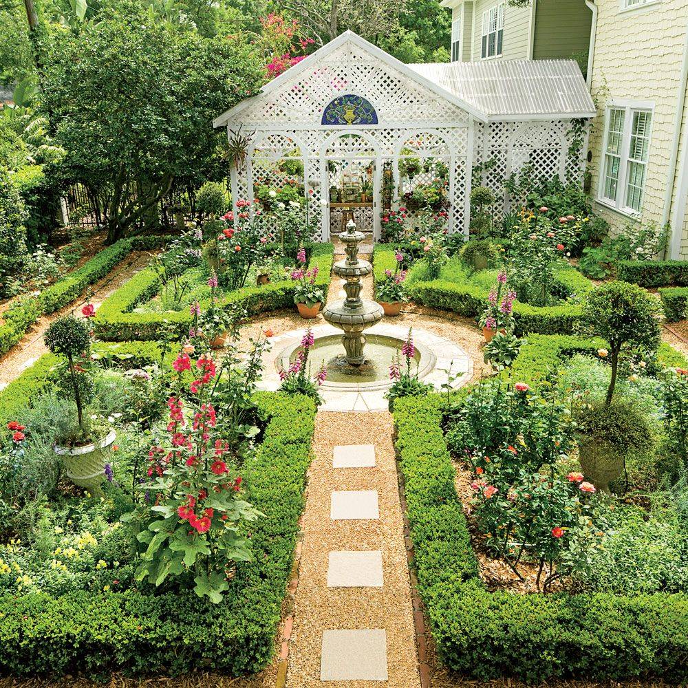 Small Courtyard Garden Lawn Small Courtyard Gardens